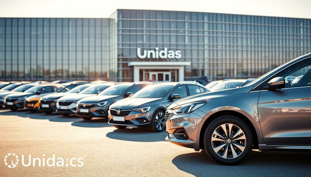 aluguel de carro unidas para viagens corporativas