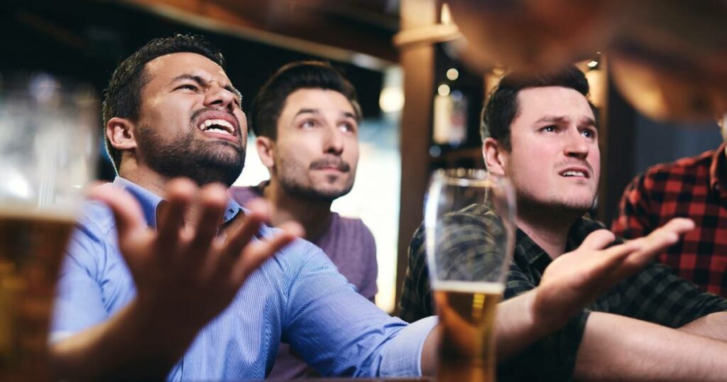 bar com futebol ao vivo