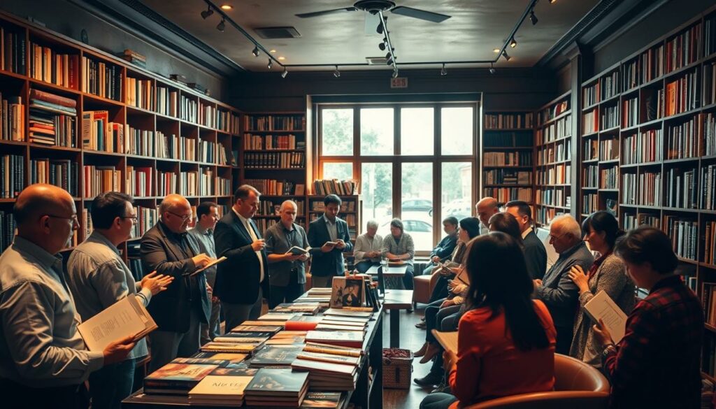 eventos culturais em livraria com autores e leitores eventos culturais em livraria com autores e leitores