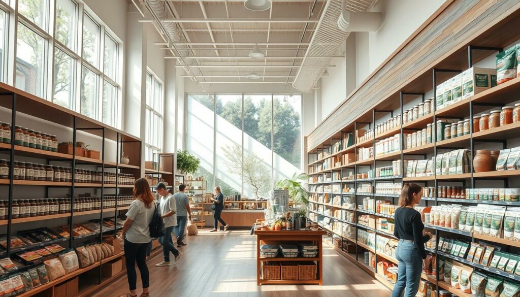 loja de produtos naturais moderna com variedade de produtos fit loja de produtos naturais moderna com variedade de produtos fit