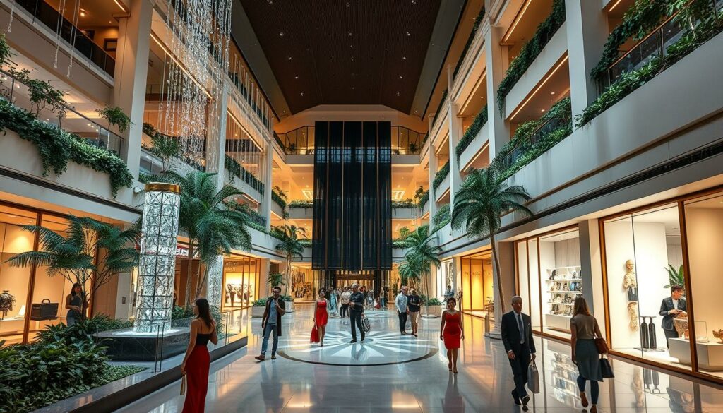 ambiente sensorial shopping luxo Piracicaba