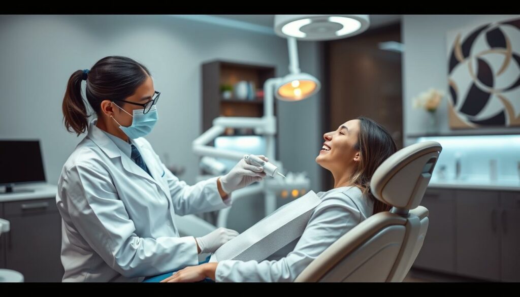 clareamento dental profissional em consultório