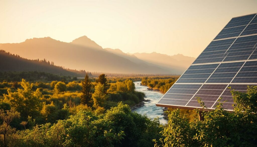 energia limpa benefícios ambientais sustentabilidade