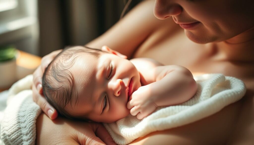 ensaio newborn com bebê recém-nascido