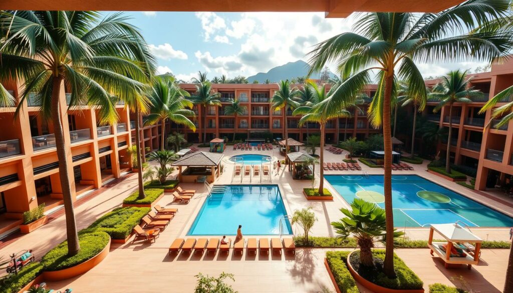 hotel para família com estrutura completa de lazer