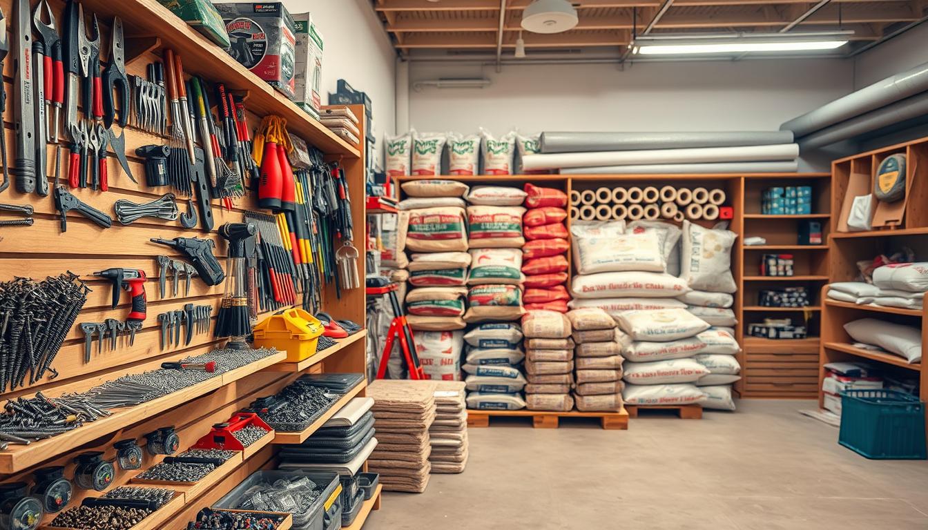 Loja de material de construção que vende de tudo!