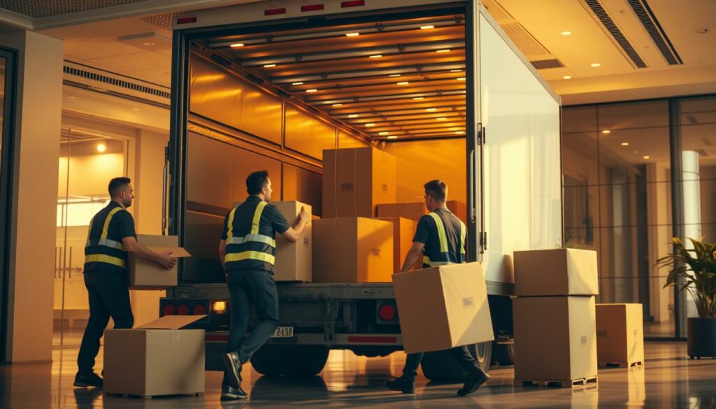 mudança rápida e express com equipe especializada