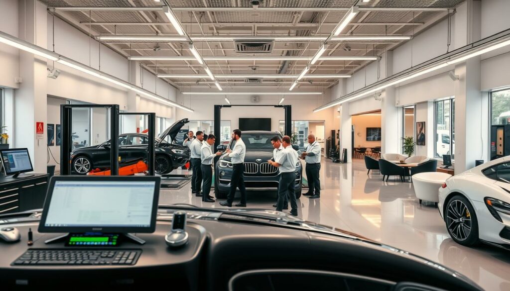 oficina mecânica especializada com atendimento premium