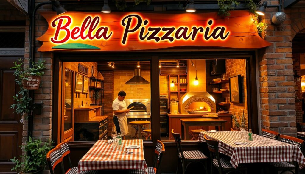 pizzaria artesanal bella pizzaria no bairro Auxiliadora