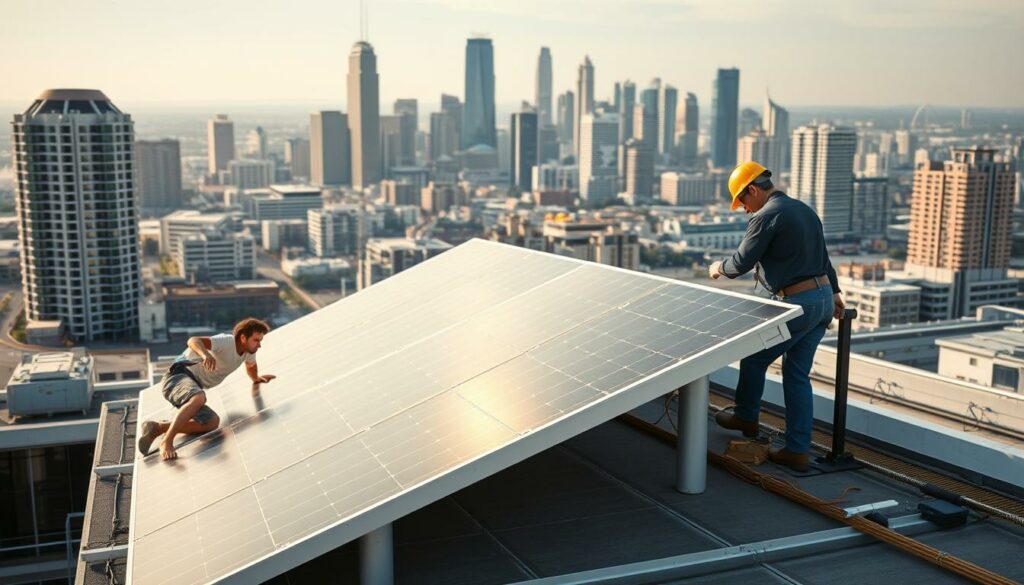 projeto de energia solar profissional