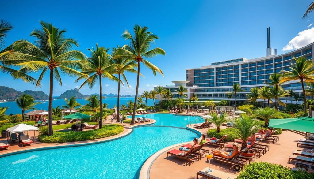 resort all inclusive com atividades de lazer