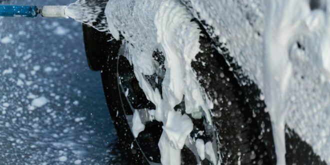 snow foam carro