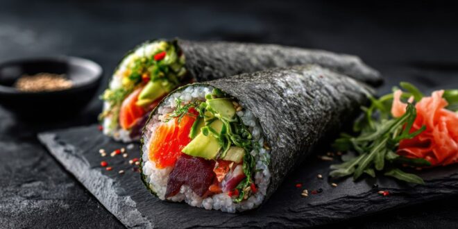 temaki salmao