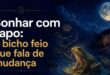 sonhar com sapo